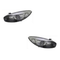 Scheinwerfer Set Rechts Links H7 H7 Mit Elektromotor FüR Renault Fluence L30_