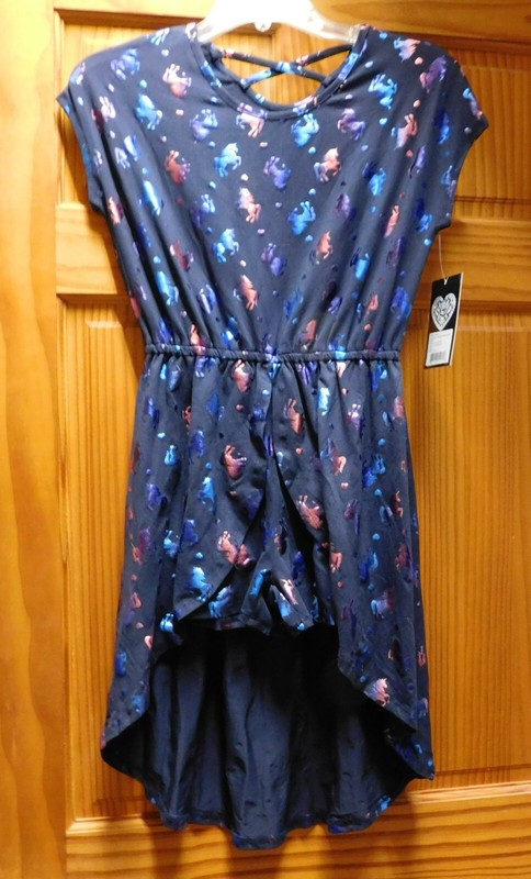 SCHOOL Girl's Dress Size 12 Sqz Walk though Dress with Shorts Brand NEw