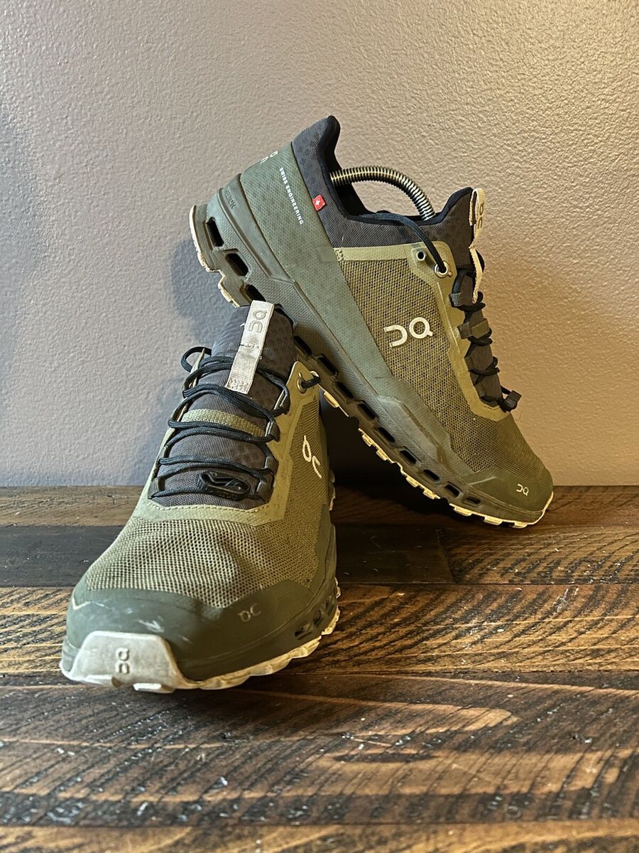 On Cloudultra Men's Size 10.5 Olive Eclipse Trail Running On Cloudultra Men's Size 10.5 Olive Eclipse Trail Running
