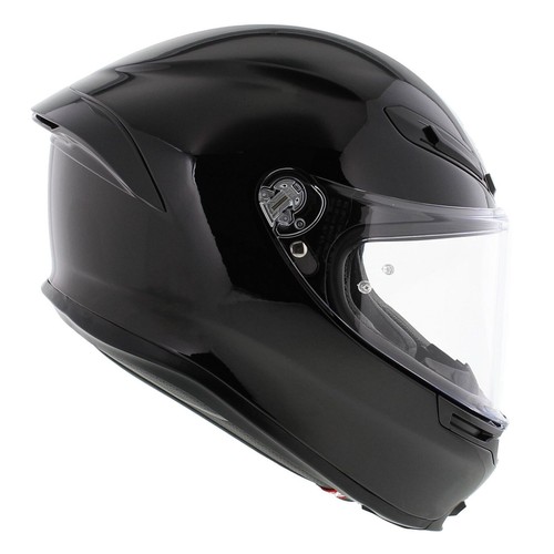 Agv K6 S Gloss Black, Full Face Motorcycle Helmet, New E2206! Fast Shipping! - Picture 17 of 30