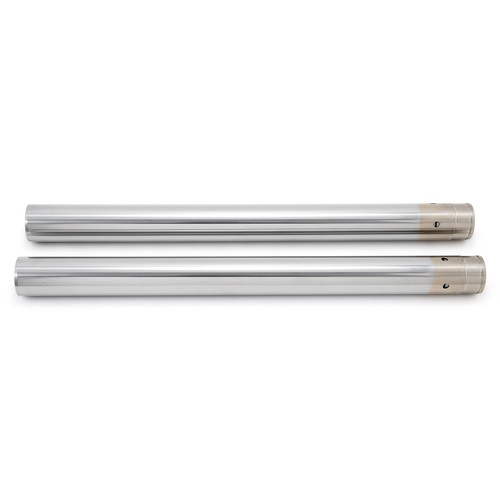 Chrome 49mm 22 7/8" Fork Tubes 45500341 for Harley Touring Street Glide 17-23 - Picture 3 of 10