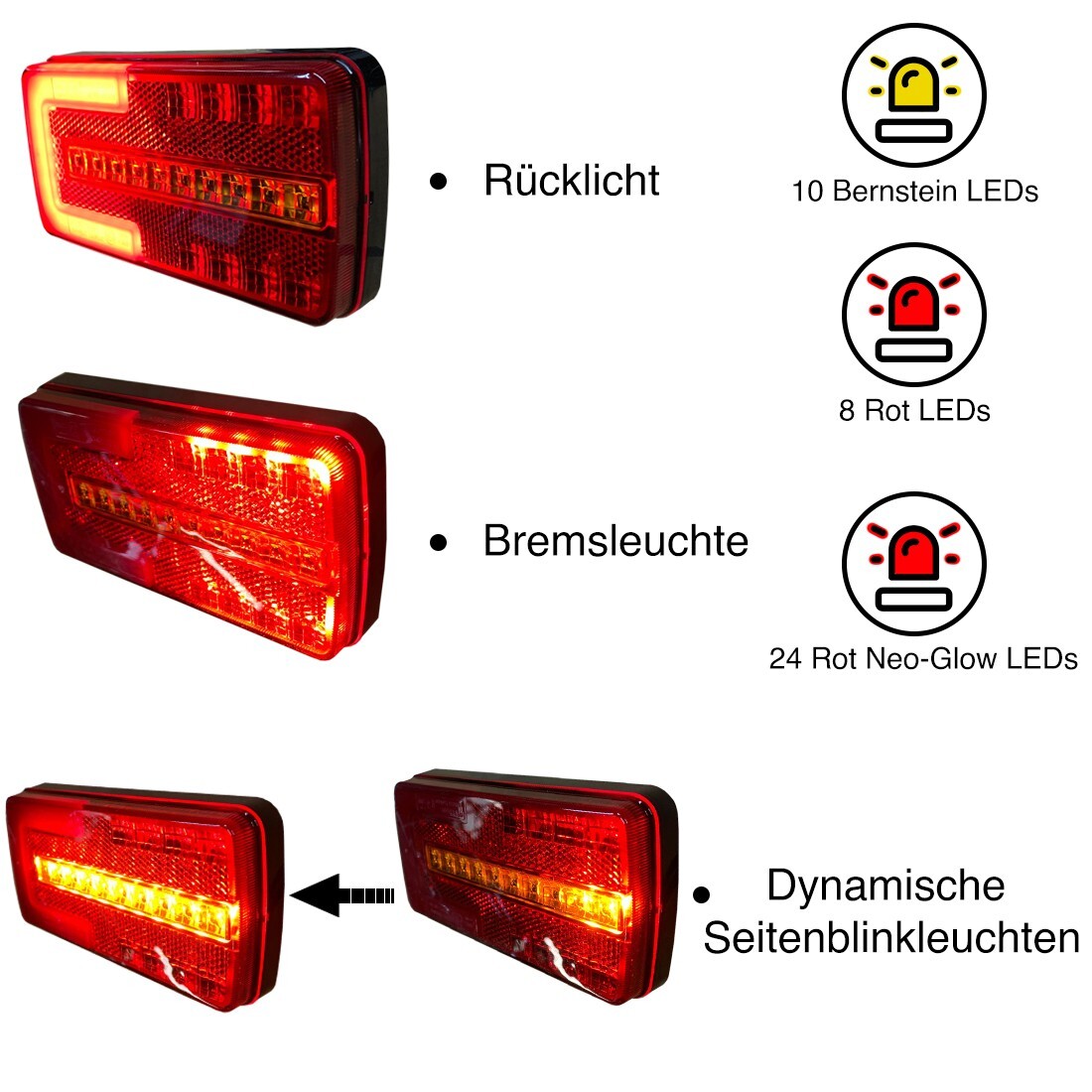 Lkw Rckwand Beleuchtungnull