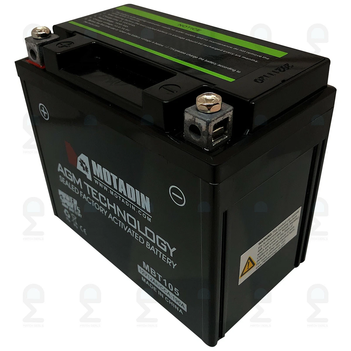 KAWASAKI ZX636-B C NINJA ZX-6R ABS 636CC Batterie de remplacement de
