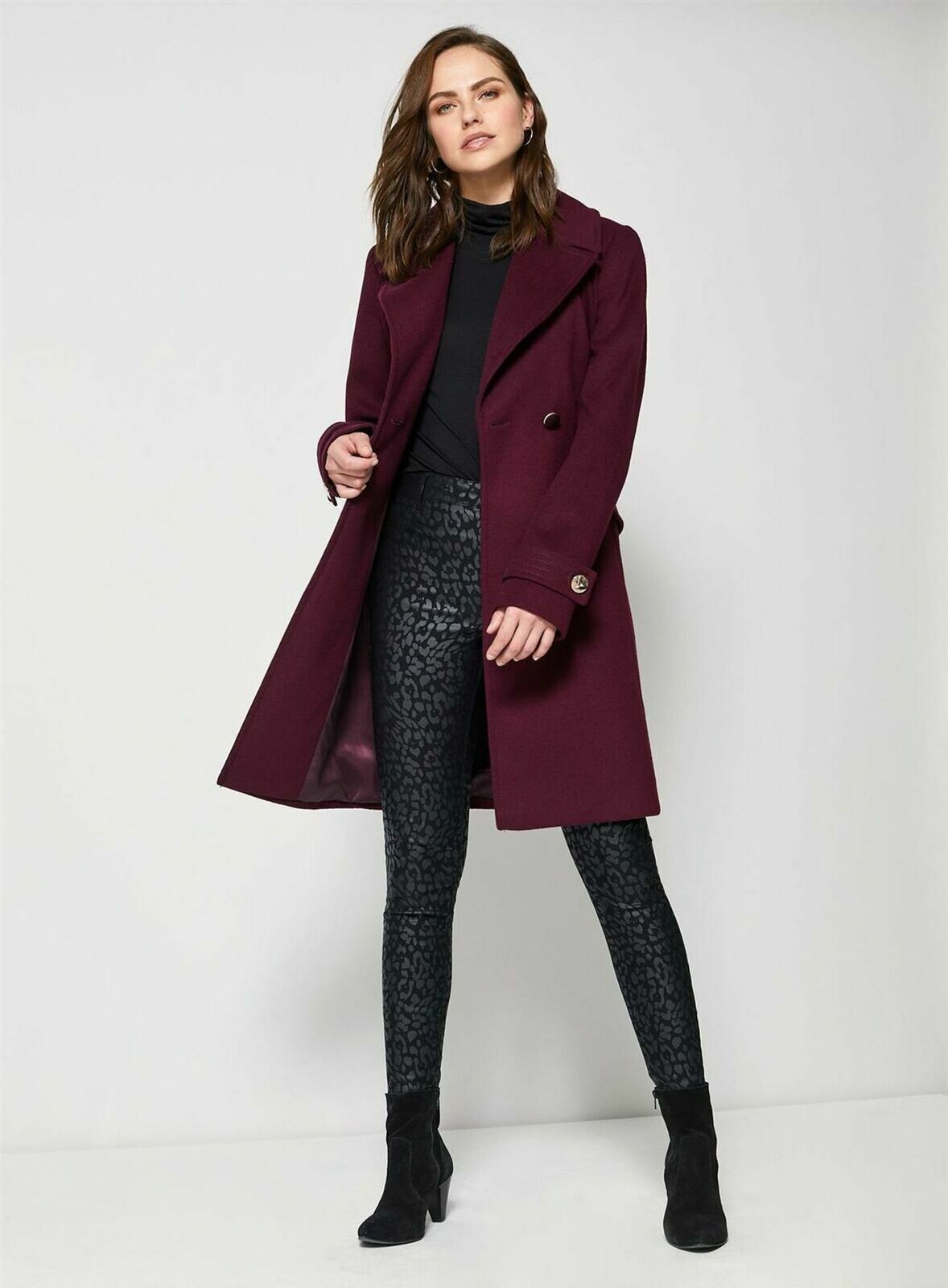 Seasalt Janelle Coat Squid Ink Online 