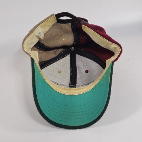Vintage Notre Dame Fighting Irish Colorblock Strapback Hat Cap American Needle - Picture 6 of 7