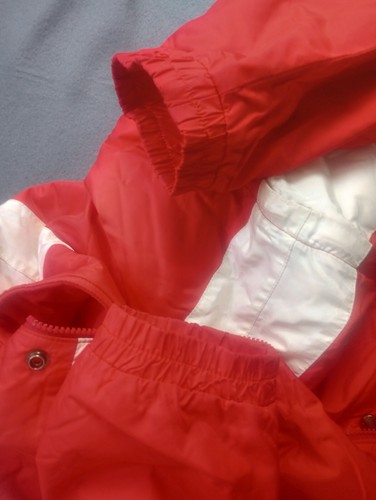 Vintage Spyder Made In Japan Thinsulate Ski Jacket Mens Medium Red White Blue - Picture 19 of 20