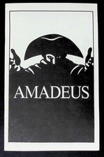 1988 Baldwin Theatre Belmor Town Centre Amadeus Program Michigan