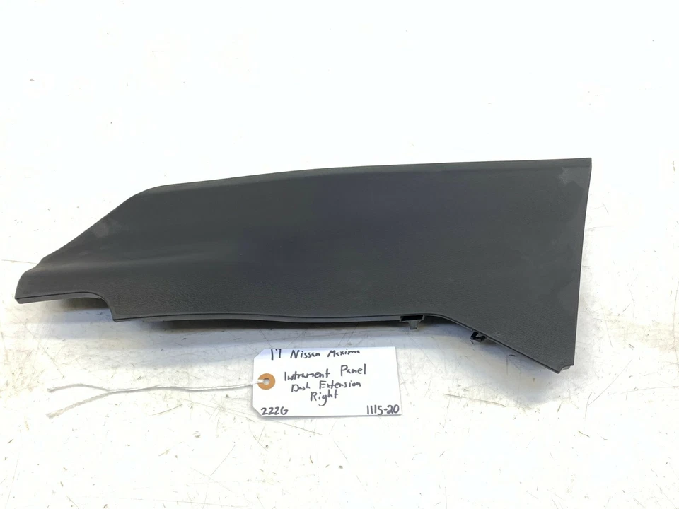 16 17 18 NISSAN MAXIMA TABLERO EXTENSIÓN DERECHO PANEL DE INSTRUMENTOS OEM 68920-4RA0A Foto 2 de 4