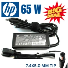 HP 65W AC Adapter EliteDesk Desktop Mini 705 800 G2 G3 G4 Power Supply 7.4x5.0mm