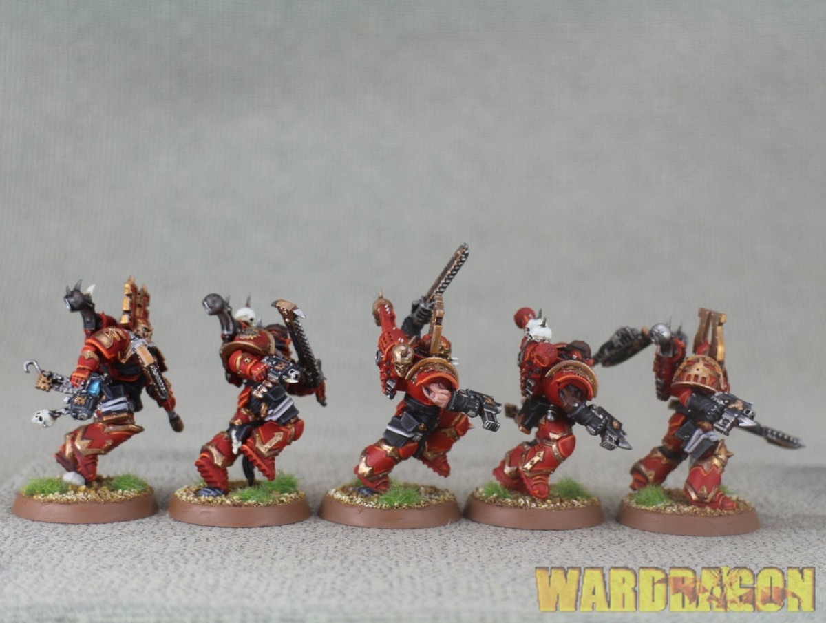 khorne berzerkers ウォーハンマー Khorne Berzerkers