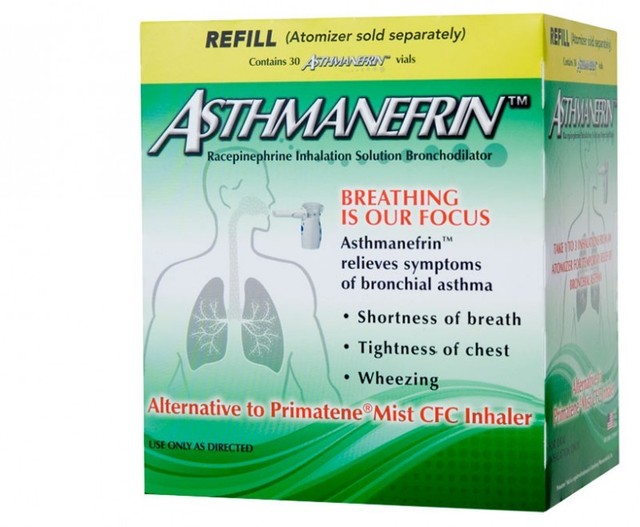 Asthmanefrin Asthma Medication Refill 30 Count Exp. Date