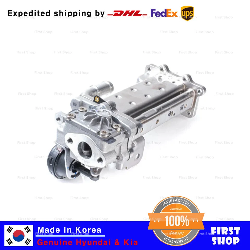 Enfriador EGR genuino OEM 284162A780 para Hyundai Accent 14-19 Kona 17 Kia Optima Foto 2 de 2