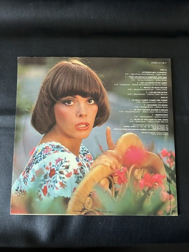 MAREILLE MATHIEU Self-Titled Ariola Records 27108IT West Germany Print Rare - Picture 2 of 6