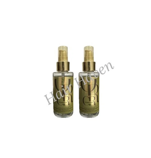 Wella Pro Oil Reflections 100ml x2 Luminous Smoothing Oil PROD DATE:06/22