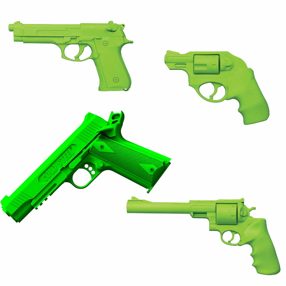 Rubber Training Pistols, Model 92, 1911, Ruger LCR, Ruger Super