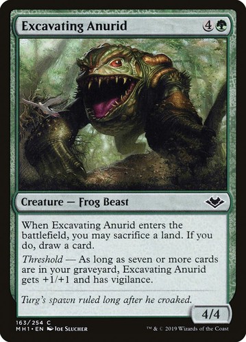 Excavating Anurid | MtG Magic Modern Horizons | English | Near Mint-Mint (NM-M)