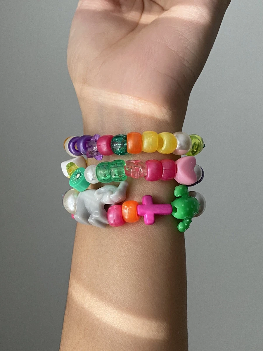 Elastic Band Y2K Bracelet With Charms