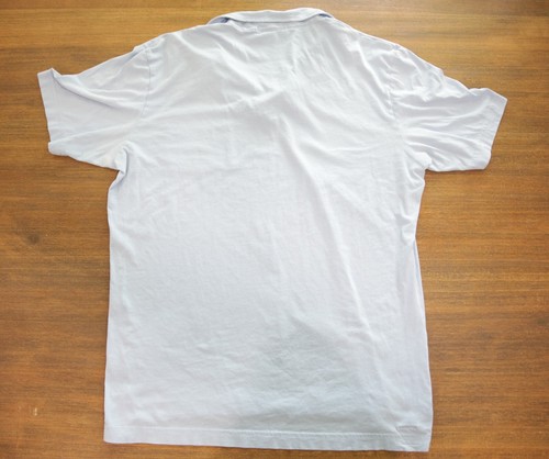 Camisa polo de golf Peter Millar para hombre azul medio manga corta 100 % algodón - Imagen 2 de 8