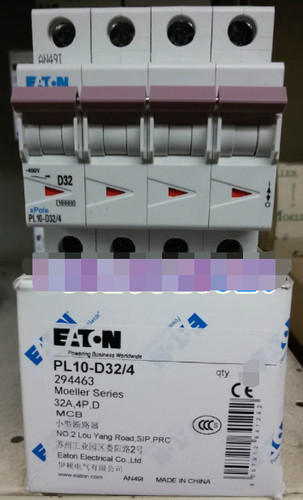 ** 1PC NEW EATON MOELLER PL10-D32/4 free shipping - Picture 2 of 3