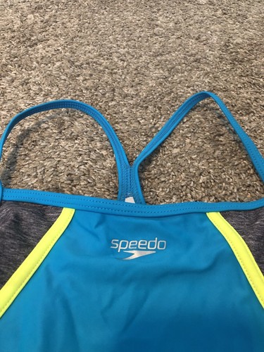 Speedo Women’s/Girl’s Racer Back Competition Swimsuit - Picture 2 of 7