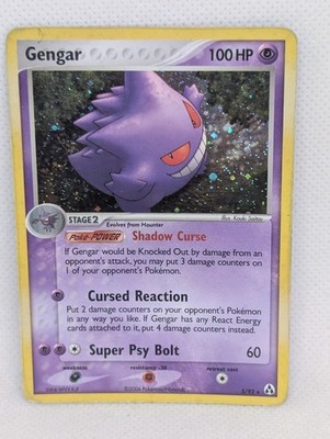 Gengar 5/92 Legend Maker Holo Ultra Rare Pokemon TCG Nintendo MP