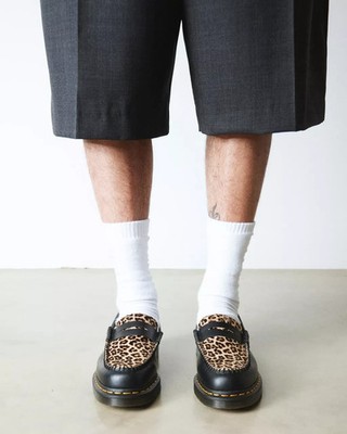 RARE Dr. Martens Penton Men's US 5 Hair On Leopard and Smooth
