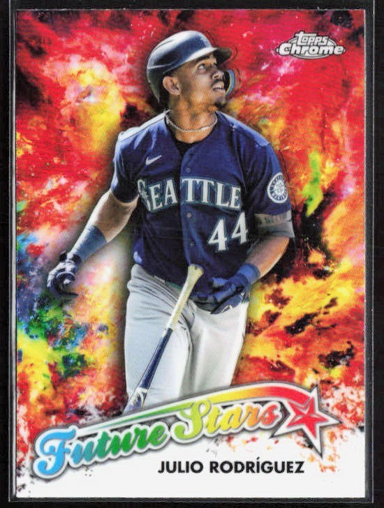 2023 Topps Chrome JULIO RODRIGUEZ Future Stars Refractor FS-13 Mariners