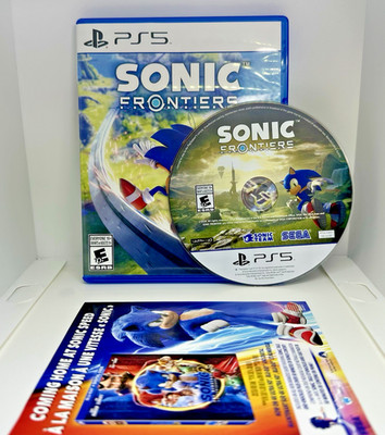 Sonic Frontiers SEGA Sony PlayStation 5 PS5 EXCELLENT
