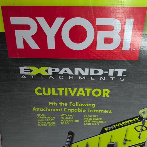 Ryobi Expand-It Universal Cultivator String Trimmer Tilling Attachment - Picture 2 of 6