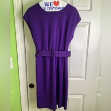 Calvin Klein Purple Dress, Size 6