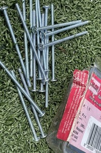 16 Pc 1/8” x 3” Toggle Bolts Tap Pro Zinc Hollow Wall Anchors