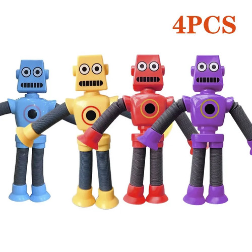 1/16Pcs Suction Cup Robot Toys Sensory Stress Relief Gift for Kids Girls - Picture 8 of 14