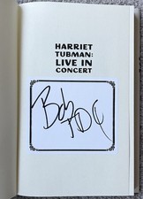 Bob the Drag Queen Signed In Person Harriet Tubman Live in Concert HC Book