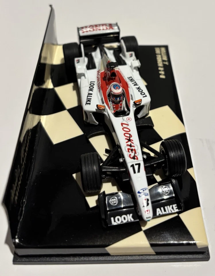 1/43 Minichamps F1 2003 BAR Honda 005 #17 Jenson Button 400030017 Foto 2 de 4