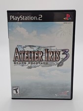 Sony Playstation 2 PS2 Atelier Iris 3 Grand Phantasm CIB Cleaned & Tested