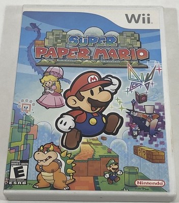 Super Paper Mario (Nintendo Wii, 2007) No manual