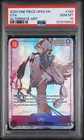 2023 ONE PIECE OP02-PARAMOUNT WAR ALTERNATE ART #120 UTA PSA 10