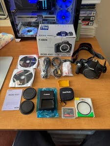 Canon EOS 450D Camera - Boxed Complete including extras