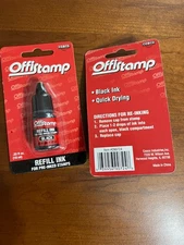 Offistamp Ink Refill Black Ink (090724) Cosco New unopened