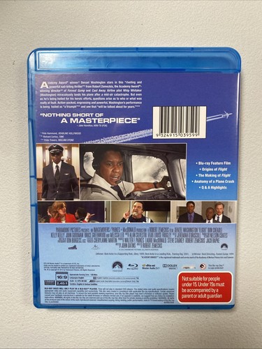 Flight Blu-ray Denzel Washington, Nadine Velazquez 2012 - Picture 2 of 3