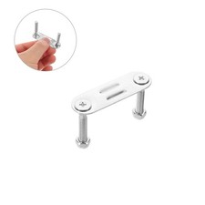 8 PCS Roller Skate Stand Bracket Hardware Accessories Metal Plate Skates