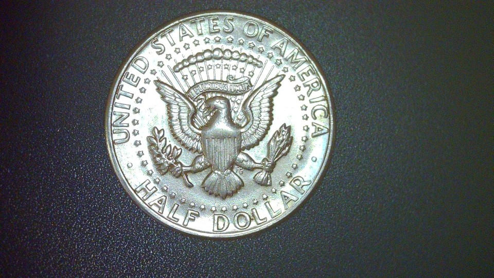1971 D Kennedy Half Dollar US Coin, Circulated Error DDR -[ see Pics ...