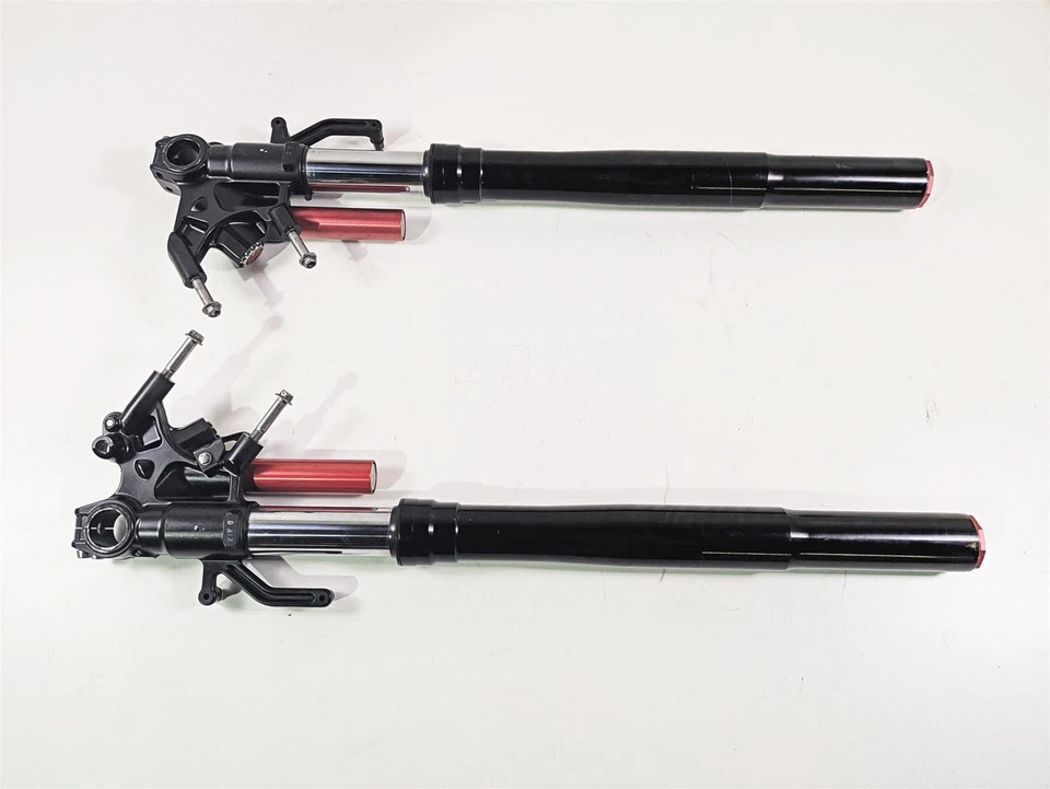 Juego de patas de horquilla delantera Kawasaki ZX10R Ninja Straight Shows 2016 44071-1207-58S Foto 2 de 4