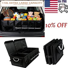 Foldable Cargo Storage Box Large Rear Trunk Cargo Organizer Luggage Storage Box Foldable Cargo Storage Box Large Rear Trunk Cargo Organizer Luggage Storage Box