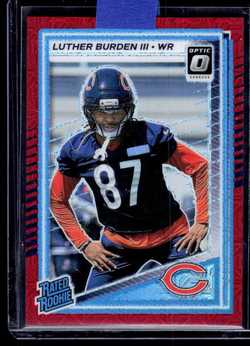 2025 Donruss Optic #275 Luther Burden III Red Mojo