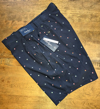 NWT Walter Hagen Golf Shorts Mens Size 40/8 Navy Sailing Geo P11 Pureflex Waist