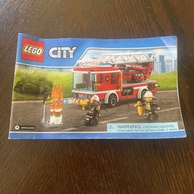LEGO City #60107: Ladder Fire Truck ONLY | Sold As Pictured | Free Shipping!!!