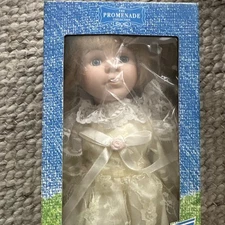 Victoria Fine Bisque Porcelain Doll