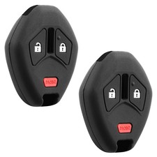 2 Key Fob Remote Skin Shell Case Cover For Mitsubishi Oucg8d-620m-a 2 Key Fob Remote Skin Shell Case Cover For Mitsubishi Oucg8d-620m-a