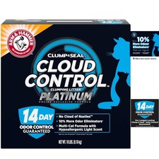 Cloud Control 18 lbs Cat Litter - Baking Soda Enhanced, Dust-Free Quality 1.41 per pound